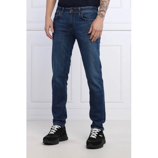 Pepe Jeans London Jeansy Hatch | Slim Fit | low waist ze sklepu Gomez Fashion Store w kategorii Jeansy męskie - zdjęcie 172954283