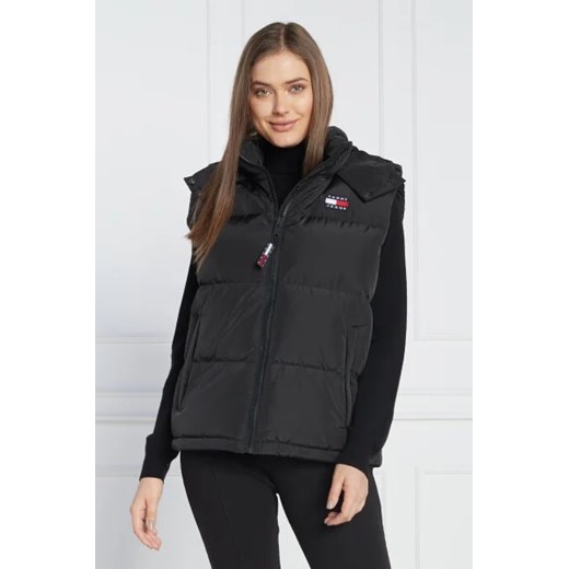 Tommy Jeans Puchowy bezrękawnik | Regular Fit Tommy Jeans M okazja Gomez Fashion Store