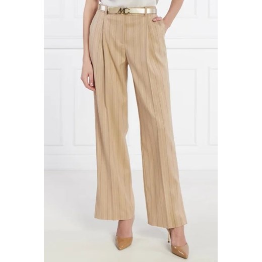 Marc Cain Spodnie | Loose fit | z dodatkiem lnu ze sklepu Gomez Fashion Store w kategorii Spodnie damskie - zdjęcie 172955902