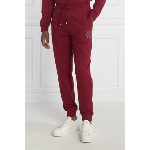 Hugo Bodywear Spodnie dresowe stacked | Regular Fit ze sklepu Gomez Fashion Store w kategorii Spodnie męskie - zdjęcie 172957974