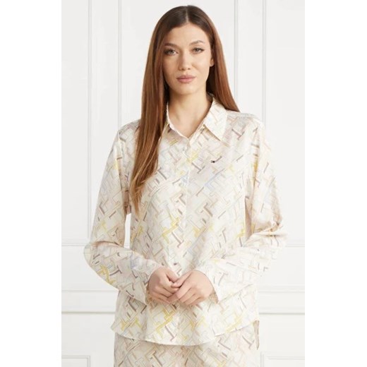 Tommy Hilfiger Piżama LS | Regular Fit Tommy Hilfiger XS Gomez Fashion Store okazja