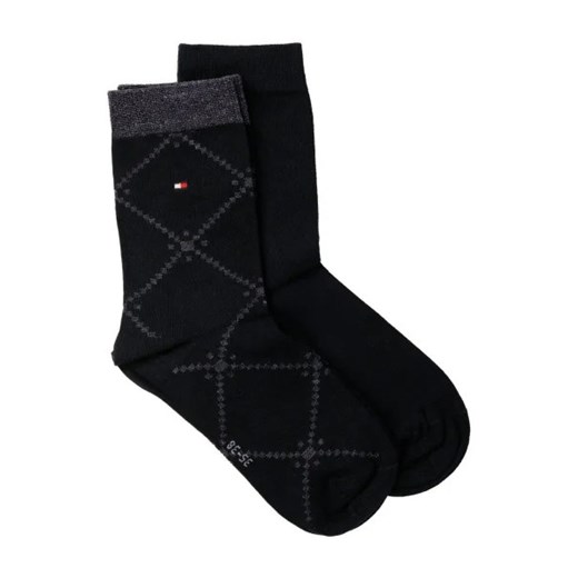 Tommy Hilfiger Skarpety 2-pack GRAPHIC ARGYLE Tommy Hilfiger 35-38 wyprzedaż Gomez Fashion Store