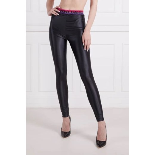 Versace Jeans Couture Legginsy | Slim Fit 36 okazja Gomez Fashion Store