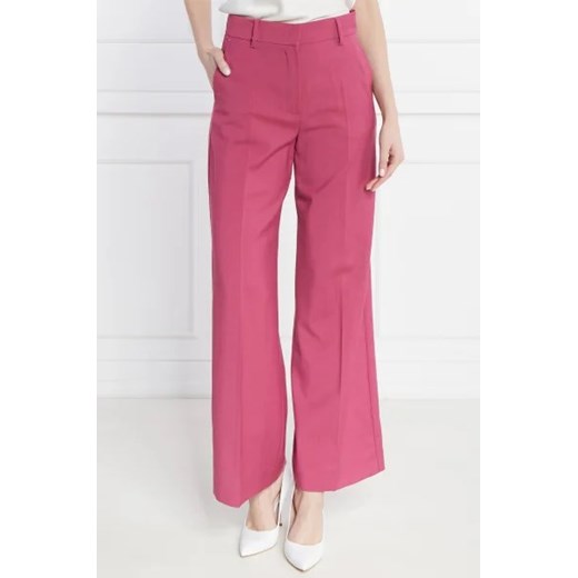 Weekend MaxMara Wełniane spodnie | Regular Fit Weekend Maxmara 38 wyprzedaż Gomez Fashion Store