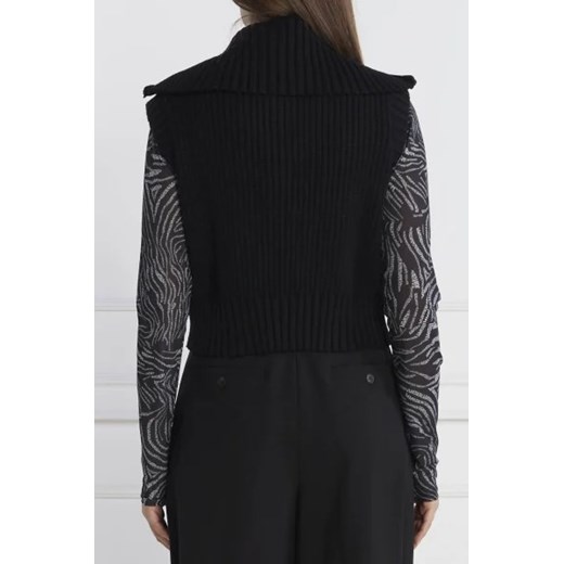 Patrizia Pepe Kamizelka | Regular Fit Patrizia Pepe XL okazyjna cena Gomez Fashion Store