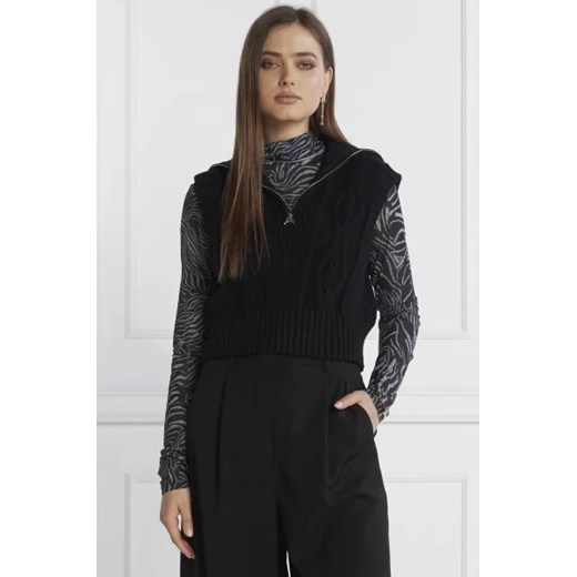 Patrizia Pepe Kamizelka | Regular Fit Patrizia Pepe XL okazja Gomez Fashion Store