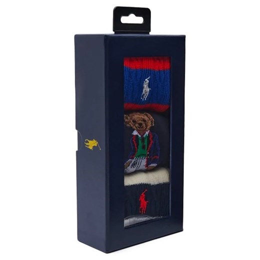 POLO RALPH LAUREN Skarpety 3-pack BR GIFT BOX-CREW ze sklepu Gomez Fashion Store w kategorii Skarpetki damskie - zdjęcie 172959604
