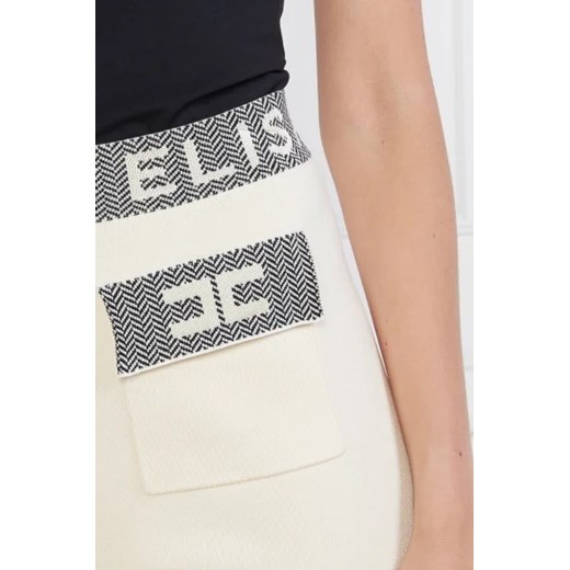 Elisabetta Franchi Spodnie dzianinowe | Regular Fit Elisabetta Franchi 42 promocja Gomez Fashion Store