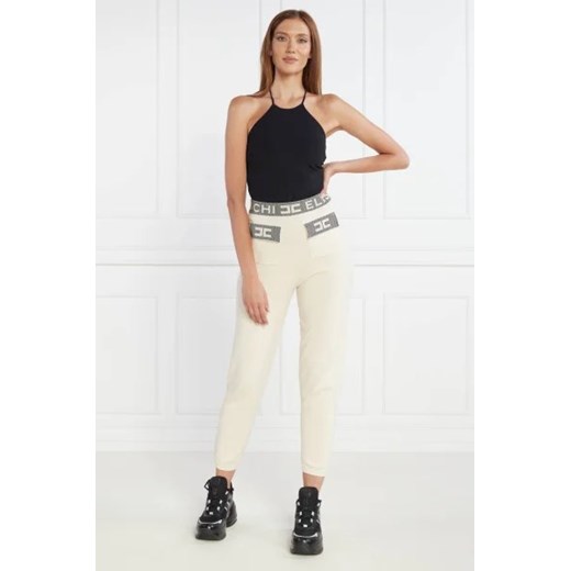 Elisabetta Franchi Spodnie dzianinowe | Regular Fit Elisabetta Franchi 42 promocja Gomez Fashion Store