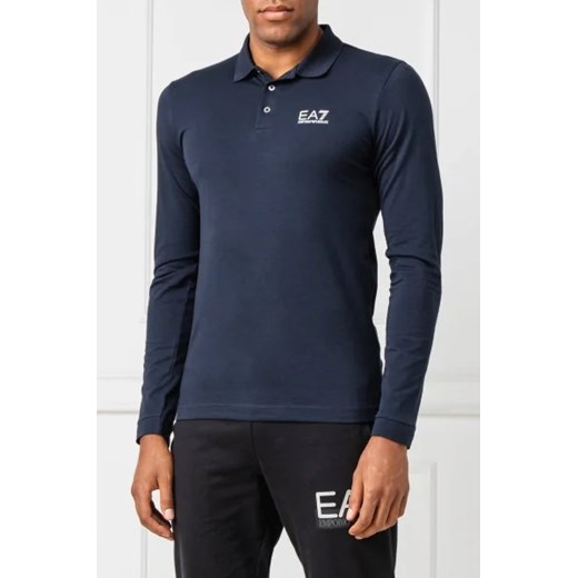 EA7 Polo | Regular Fit ze sklepu Gomez Fashion Store w kategorii T-shirty męskie - zdjęcie 172960204