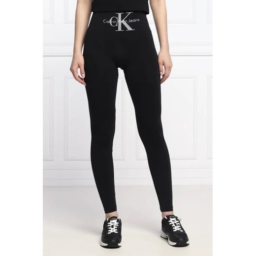 CALVIN KLEIN JEANS Legginsy | Slim Fit | high waist L Gomez Fashion Store