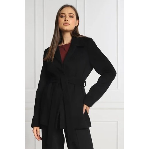 Calvin Klein Wełniany płaszcz ze sklepu Gomez Fashion Store w kategorii Płaszcze damskie - zdjęcie 172960543