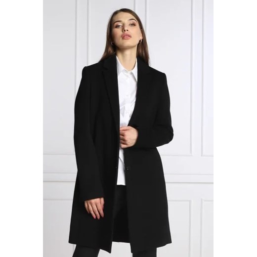 Calvin Klein Wełniany płaszcz ze sklepu Gomez Fashion Store w kategorii Płaszcze damskie - zdjęcie 172960954
