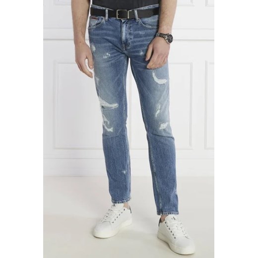 Jeansy męskie Tommy Jeans z elastanu