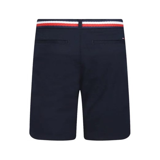 Tommy Hilfiger Szorty + pasek | Regular Fit Tommy Hilfiger 176 wyprzedaż Gomez Fashion Store