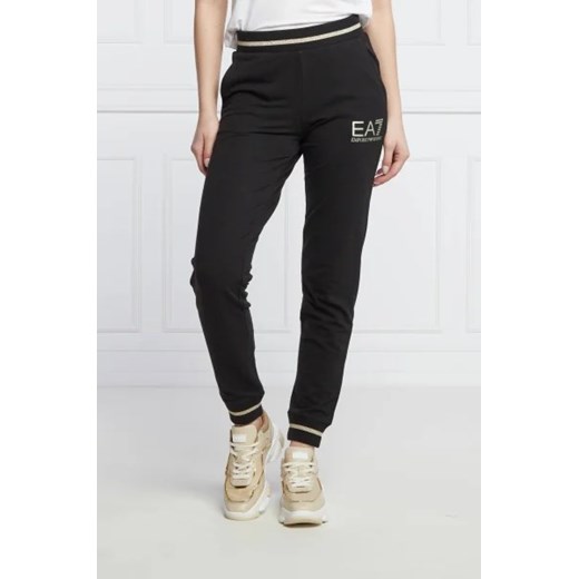 EA7 Spodnie dresowe | Slim Fit ze sklepu Gomez Fashion Store w kategorii Spodnie damskie - zdjęcie 172962311