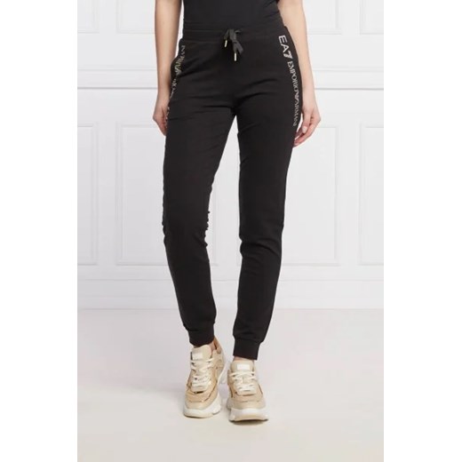 EA7 Spodnie | Regular Fit ze sklepu Gomez Fashion Store w kategorii Spodnie damskie - zdjęcie 172963072