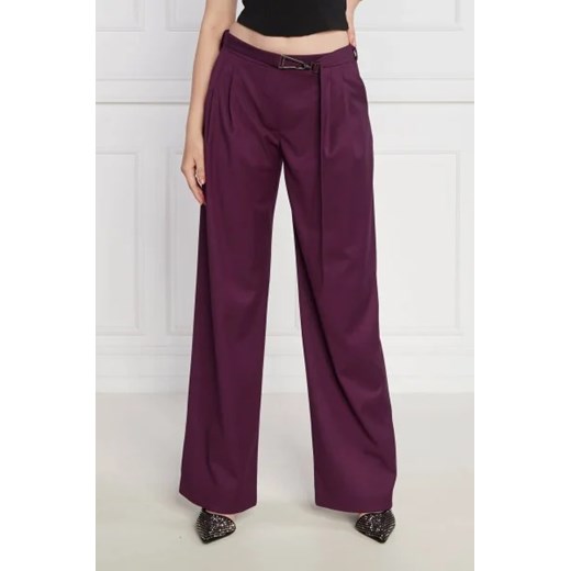 Spodnie damskie Patrizia Pepe z elastanu 