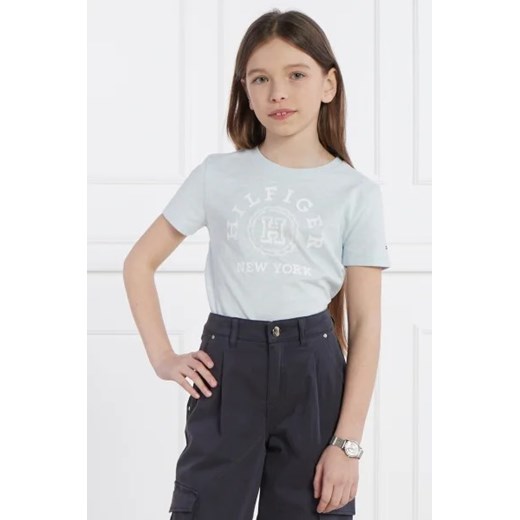 Tommy Hilfiger T-shirt S/S | Regular Fit ze sklepu Gomez Fashion Store w kategorii Bluzki dziewczęce - zdjęcie 172965113