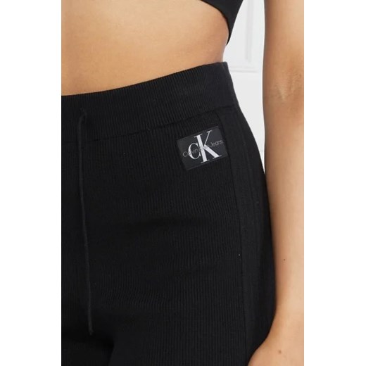 CALVIN KLEIN JEANS Spodnie dresowe STRAIGHT KNITTED | Regular Fit XS okazja Gomez Fashion Store