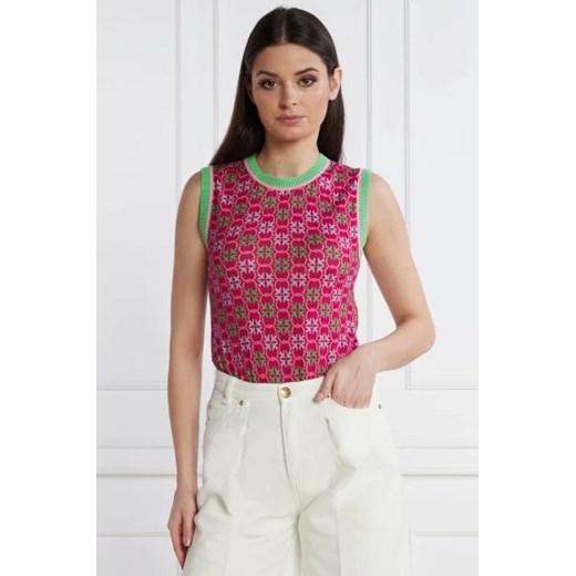 Pinko Kamizelka | Slim Fit Pinko XS wyprzedaż Gomez Fashion Store