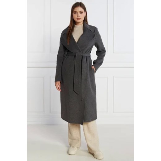 LAUREN RALPH LAUREN Wełniany płaszcz | z dodatkiem kaszmiru | Regular Fit ze sklepu Gomez Fashion Store w kategorii Płaszcze damskie - zdjęcie 172965902