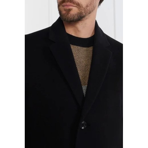BOSS BLACK Wełniany płaszcz H-Hyde-C-224 46 okazja Gomez Fashion Store
