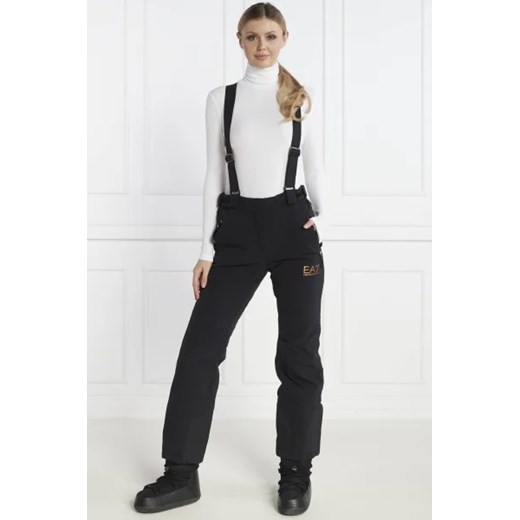 EA7 Spodnie narciarskie | Regular Fit ze sklepu Gomez Fashion Store w kategorii Spodnie damskie - zdjęcie 172966744