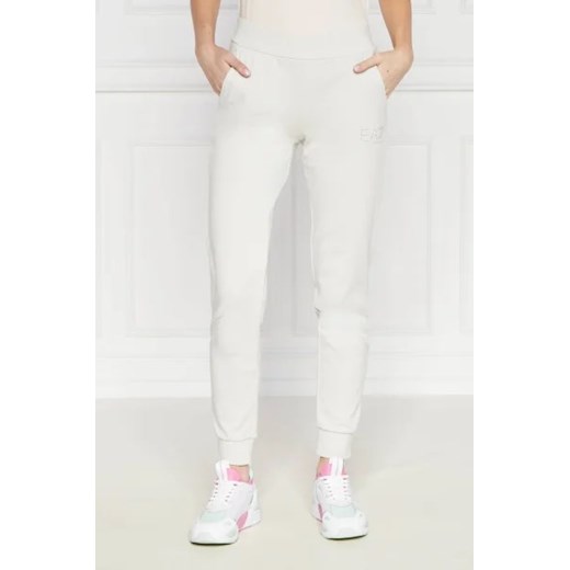 EA7 Spodnie dresowe | Regular Fit ze sklepu Gomez Fashion Store w kategorii Spodnie damskie - zdjęcie 172967324
