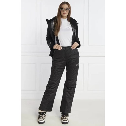 EA7 Spodnie narciarskie | Regular Fit S okazja Gomez Fashion Store