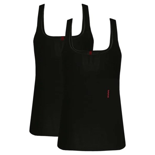 Hugo Bodywear Tank top 2-pack TWIN VEST | Slim Fit ze sklepu Gomez Fashion Store w kategorii Podkoszulki i halki - zdjęcie 172967452