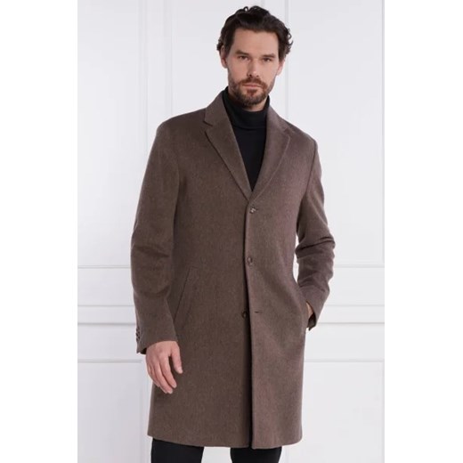BOSS BLACK Wełniany płaszcz H-Hyde-C-224 58 wyprzedaż Gomez Fashion Store