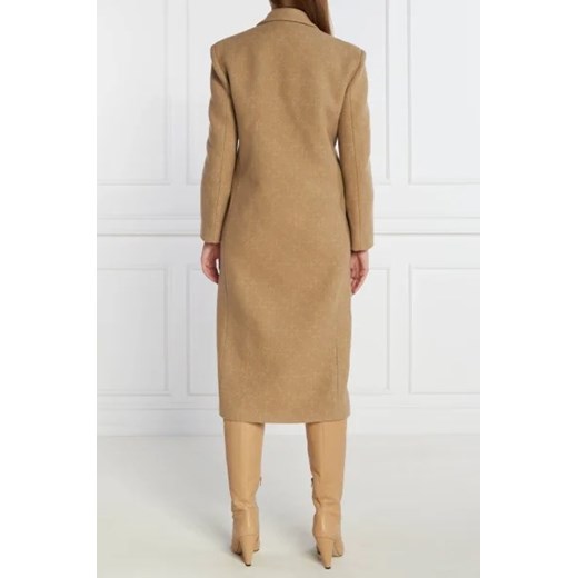 Pinko Wełniany płaszcz Pinko 38 okazyjna cena Gomez Fashion Store