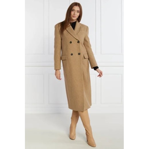 Pinko Wełniany płaszcz ze sklepu Gomez Fashion Store w kategorii Płaszcze damskie - zdjęcie 172968152