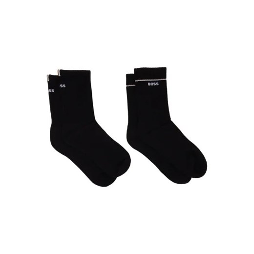 BOSS BLACK Skarpety 2-pack QS Iconic CC W 39/42 wyprzedaż Gomez Fashion Store