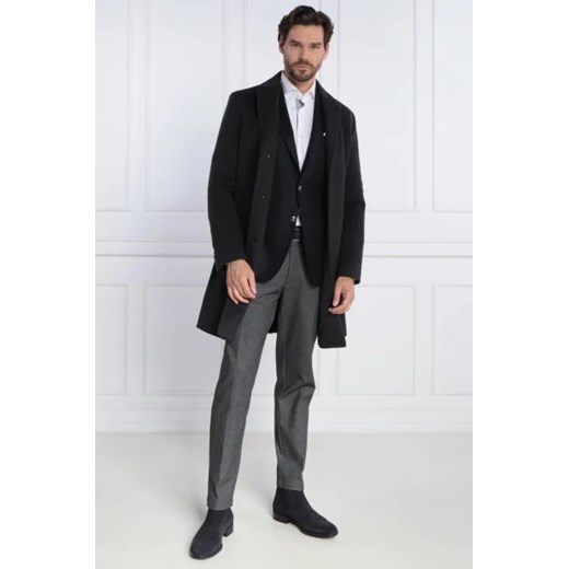 BOSS BLACK Wełniany płaszcz H-Hyde-C-224 48 Gomez Fashion Store promocja