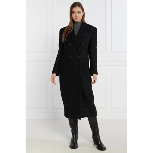 Pinko Wełniany płaszcz ze sklepu Gomez Fashion Store w kategorii Płaszcze damskie - zdjęcie 172968424