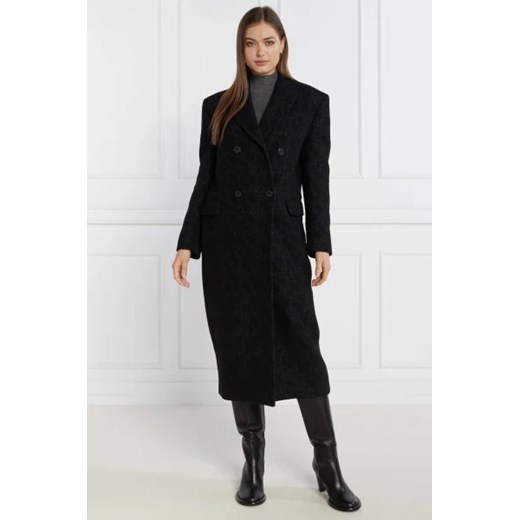 Pinko Wełniany płaszcz Pinko 40 okazja Gomez Fashion Store