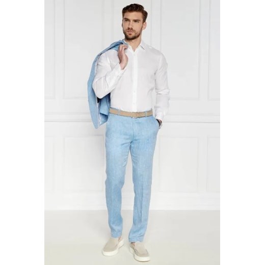 Joop! Lniane spodnie JT-18Hank | Slim Fit Joop! 48 Gomez Fashion Store okazja