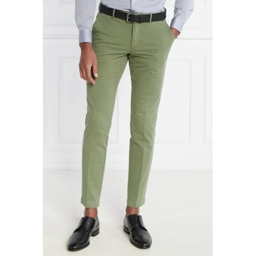 BOSS BLACK Spodnie chino Kaito1 | Slim Fit | stretch 54 promocyjna cena Gomez Fashion Store