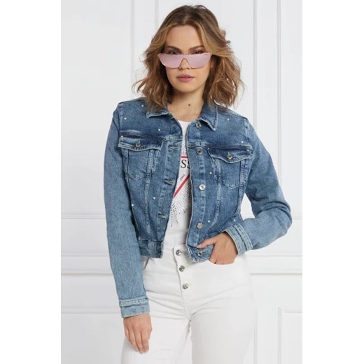 GUESS Kurtka jeansowa ADORIA | Regular Fit ze sklepu Gomez Fashion Store w kategorii Kurtki damskie - zdjęcie 172969662