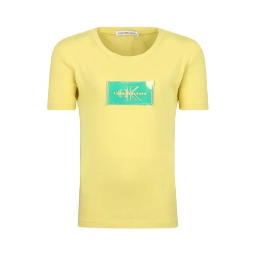 CALVIN KLEIN JEANS T-shirt | Regular Fit ze sklepu Gomez Fashion Store w kategorii T-shirty chłopięce - zdjęcie 172969784