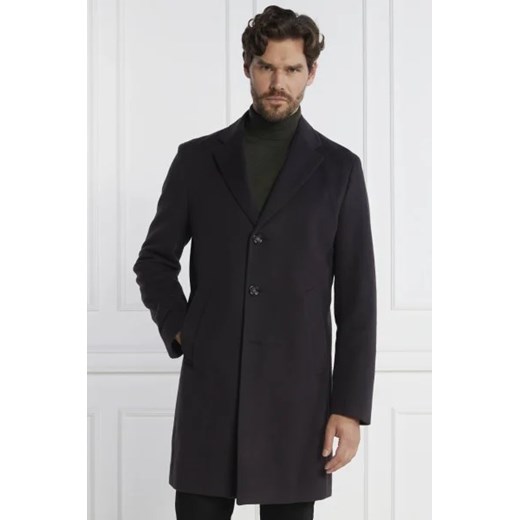 BOSS BLACK Wełniany płaszcz 2w1 H Hyde Bib 46 okazyjna cena Gomez Fashion Store