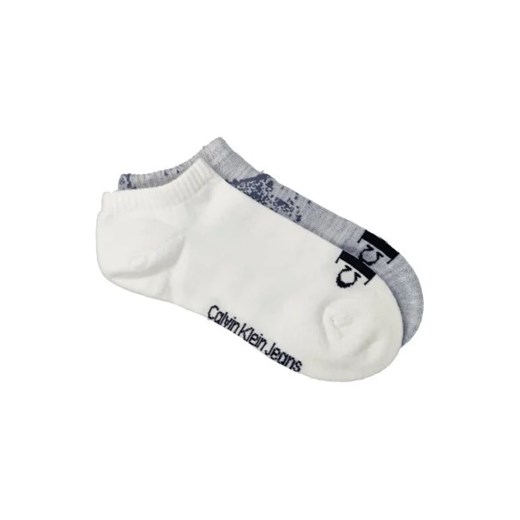 CALVIN KLEIN JEANS Skarpety 2-pack 2P DISTORTED One Size Gomez Fashion Store okazyjna cena