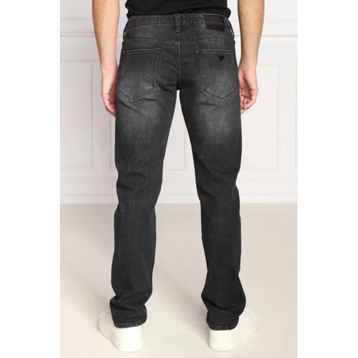 Emporio Armani Jeansy j06 | Slim Fit | | z dodatkiem wełny Emporio Armani 33/34 promocja Gomez Fashion Store