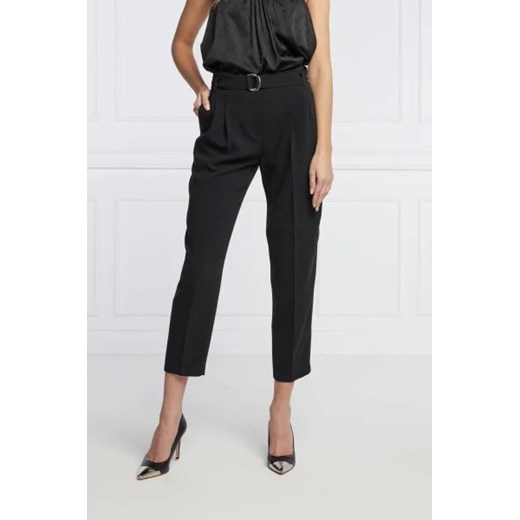 BOSS BLACK Spodnie cygaretki Tapia | Regular Fit ze sklepu Gomez Fashion Store w kategorii Spodnie damskie - zdjęcie 172970890