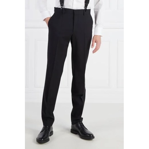 BOSS BLACK Wełniane spodnie H-Lenon-MM-224 | Regular Fit ze sklepu Gomez Fashion Store w kategorii Spodnie męskie - zdjęcie 172970991