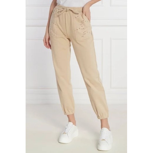 Spodnie damskie Twin Set z bawełny