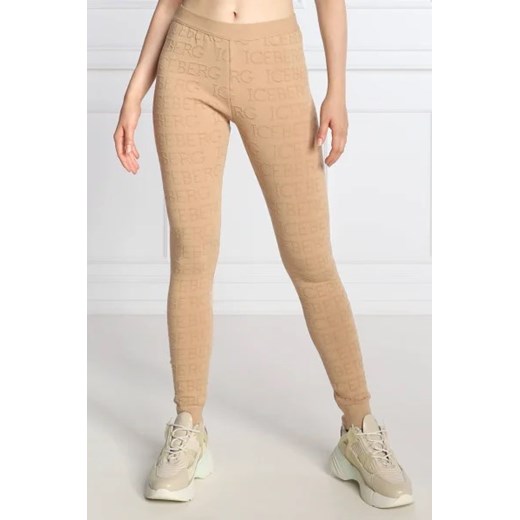 Iceberg Legginsy | Slim Fit ze sklepu Gomez Fashion Store w kategorii Spodnie damskie - zdjęcie 172971414