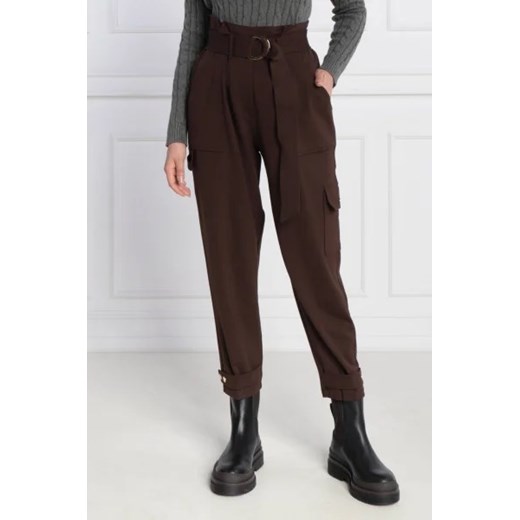 LAUREN RALPH LAUREN Spodnie cargo ZAAK ANKLE | Regular Fit ze sklepu Gomez Fashion Store w kategorii Spodnie damskie - zdjęcie 172971684